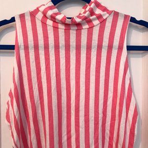 SUPER Soft Crop Top Pink/White XS/S